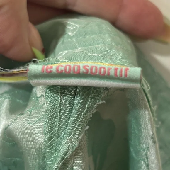 Le Coq Sportif Teal Animal Print Shorts M‎ - Picture 5 of 7